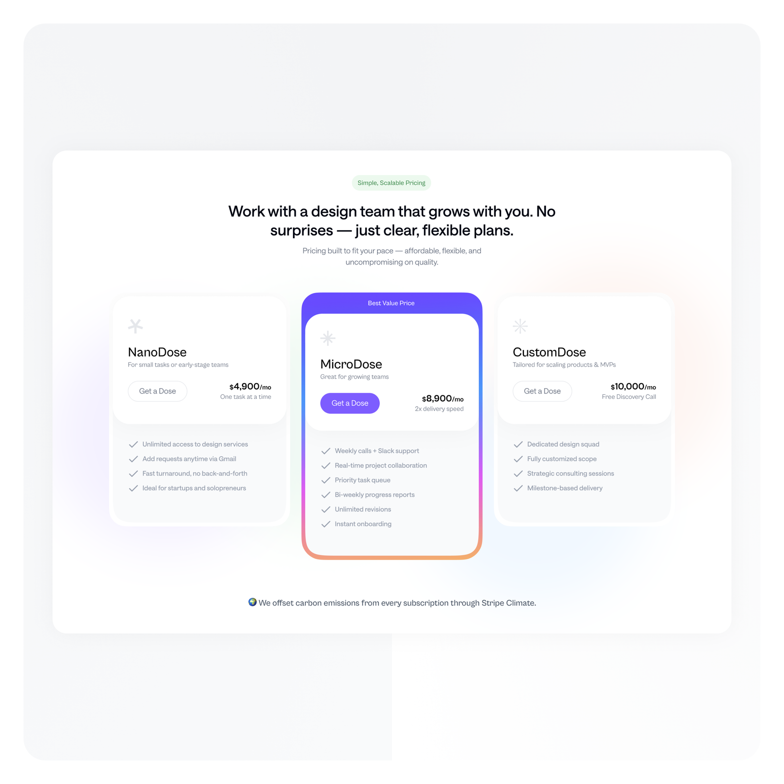 Pricing Plan Design Made Simple